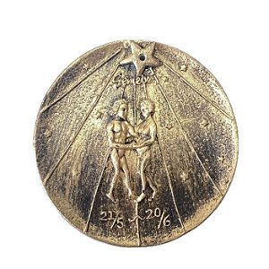 INCENSARIO  SIGNO  GEMEOS DOURADO - NOA