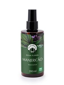 AGUA FLORAL (HIDROLATO) MANJERICAO 200ML - BIOESSENCIA