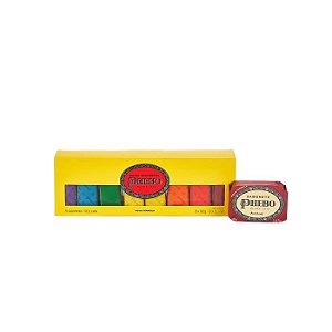 CAIXA  SABONETE DE GLICERINA PHEBO AMARELO 8 UNIDADES -90G