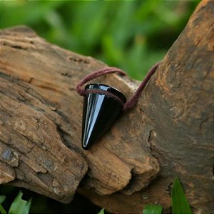 COLAR DIFUSOR PESSOAL AROMATICO CONE AGATA SORTIDO - NATUREZZA