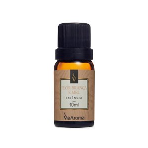 ESSENCIA CLASSICA FLOR BRANCA E MEL 10ML - VIA AROMA