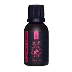 ESSENCIA HIDROSSOLUVEL  MUNDO CANCUN CEREJA TROPICAL 30ML - VIA AROMA