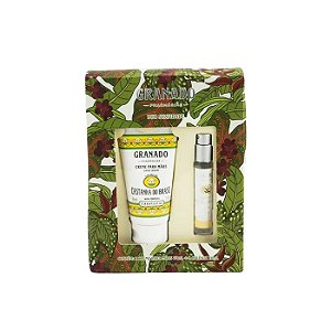 Kit Duo Suavidade – Creme para Mãos Castanha do Brasil 50ml + Colônia Bergamota e Flor de Laranjeira 10ml | Granado