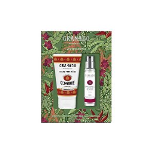 Kit Duo Revigorante Cardamomo e Gengibre – Creme 50ml + Colônia 10ml | Granado