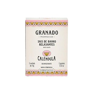 SAIS BANHO CALENDULA COM 5 SACHES - GRANADO