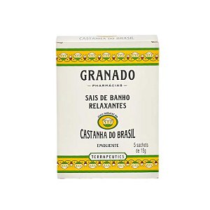 SAIS BANHO CASTANHA DO BRASIL COM 5 SACHES - GRANADO
