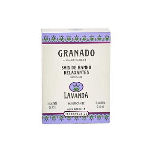 SAIS BANHO LAVANDA COM 5 SACHES - GRANADO