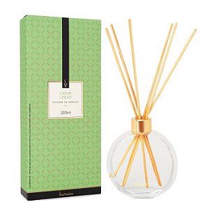 DIFUSOR DE VARETAS CLASSICA CAPIM LIMÃO 200ML - VIA AROMA