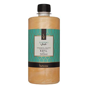 Refil de Sabonete Líquido Bamboo Fresh 500ml – Via Aroma | Linha Clássica