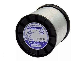 Linha Pesca Dourado Premium 250g Monofilamento Vários Tam.