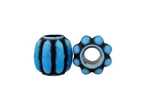 Miçanga Pitanga Azul - (1583) JR Pesca - 6 Unidades