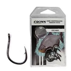 Anzol Crown Iseama Black com fisga