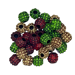 Kit Miçangas para pesca - Abacaxi