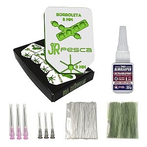 Kit Molde Anteninha Borboleta 8mm - JR Pesca