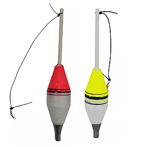 Bóia de pesca Torpedo 40g (Pino) N2 - Bóias Barão