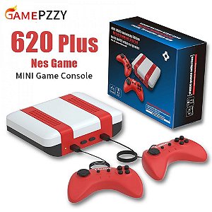 Mini Video Game Emulador Com 620 Jogos e 02 Controles