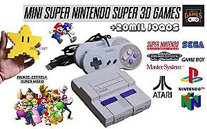 Videogame Super Mini Sfc Com 620 Jogos 8-bit E 2 Controles - MarketPlacePop