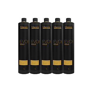 Kit Evo Gold Efeito Liso Gel (5 UNIDADES) - Marrick Professional