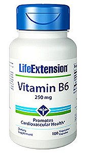 Vitamina B6 250mcg - Life Extension
