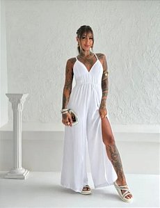 Macacão Serena Branco