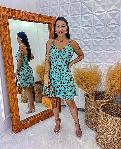 Vestido oncinha