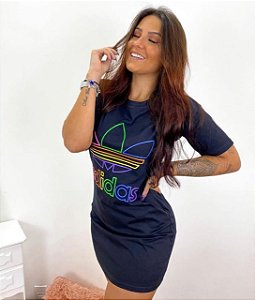 Vestido / Blusão Adidas® - Logo color