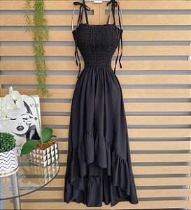 Vestido longo preto - Laila