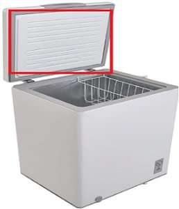 Borracha para freezer H300 101x64cm