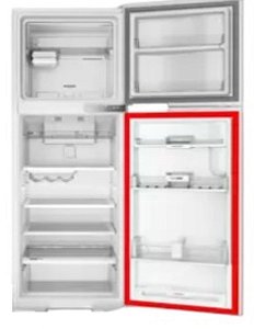 Borracha Refrigerador Electrolux Dc51 Inferior / Geladeira 1130*651