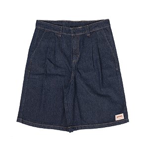 Bermuda Jorts chino com pregas Caosart denim