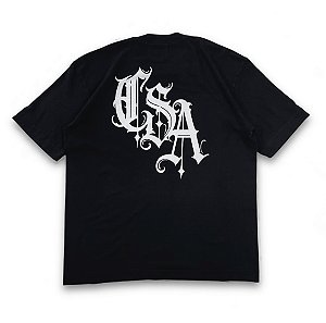 Camiseta Tubular Caosart CSA preta