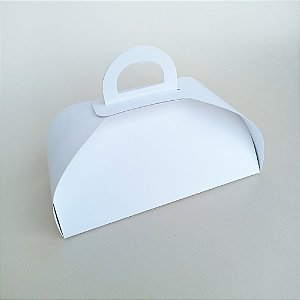 Caixa Sacola formato especial - 10x20x10cm - BRANCA - 10 unidades
