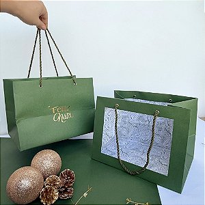 Sacola Confeitaria M - COM VISOR - Linha Esperança - 10 unidades