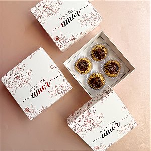 Caixa 4 doces - AFETO - 10 unidades