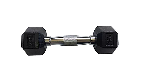 Halter Sextavado Injetado com Pegada Cromada 2kg