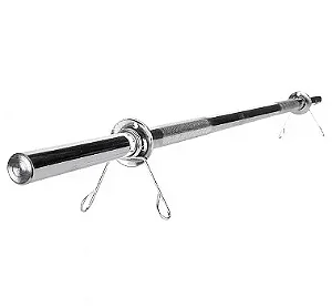 Barra Maciça Cromada Recartilhada 40cm
