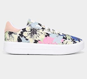 Tênis Adidas Court Plataform Floral - Estampado