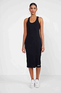 Vestido Colcci Canelado - Preto