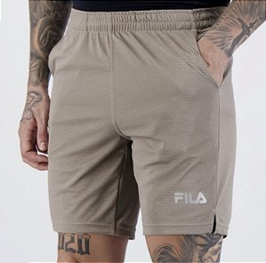 Bermuda Fila Sport 7,5 - Bege