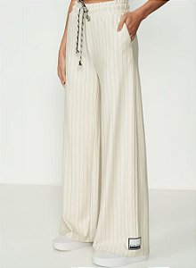 Calça Colcci Wide Stripes Confort