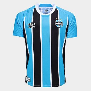 Camisa Grêmio I 25/26 Torcedor Umbro Masculina - Tricolor Sem número