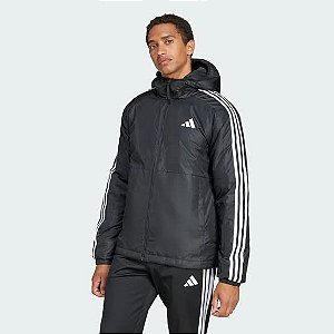 Jaqueta Adidas Capuz Isolamento Essentials Três Listras