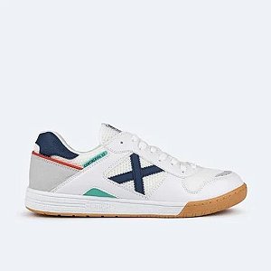 Tênis Futsal Munich Continental V2 Masculino - Branco