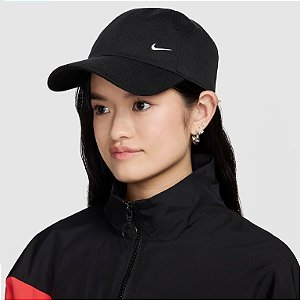 Boné Nike Club Swoosh Unissex - Preto ou Cinza