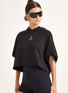 Blusa Colcci Feminina Loose Moletinho Com Capuz