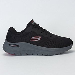 Tênis Skechers Arch Fit Ortopédico - Preto, Azul Marinho ou Bege