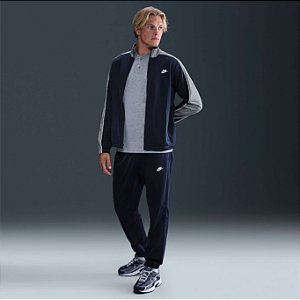 Agasalho Abrigo Nike Club Masculino - Calça + Jaqueta