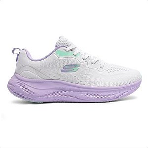 Tênis Skechers Cloud Feminino - Branco, Cinza ou Carvão