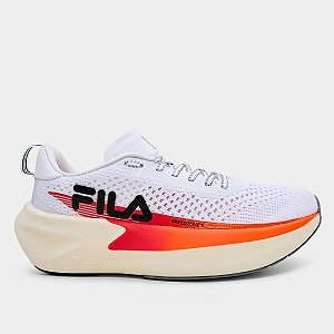 Tênis Fila Speedzone 2 Unissex- Branco+Laranja