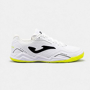 Chuteira de Futsal Joma Caneta Unissex Branco